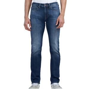 Buffalo David Bitton SIX Slim Straight Jeans Mens W36 L34 Blue